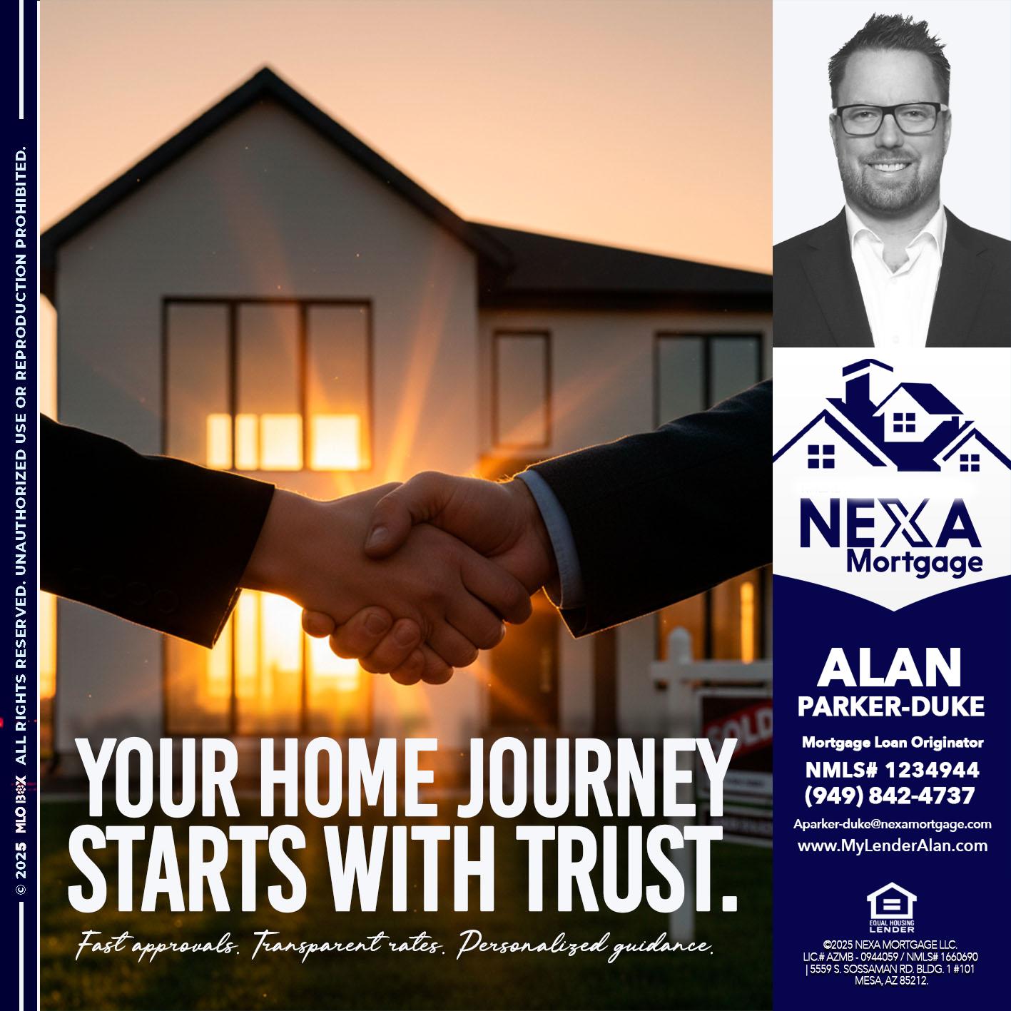 your home - Alan Parker-Duke -Mortgage Broker