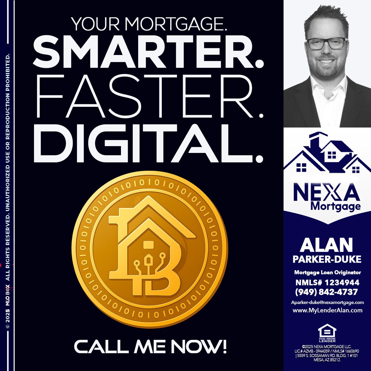 YOUR MORTGAGE - Alan Parker-Duke -Mortgage Broker