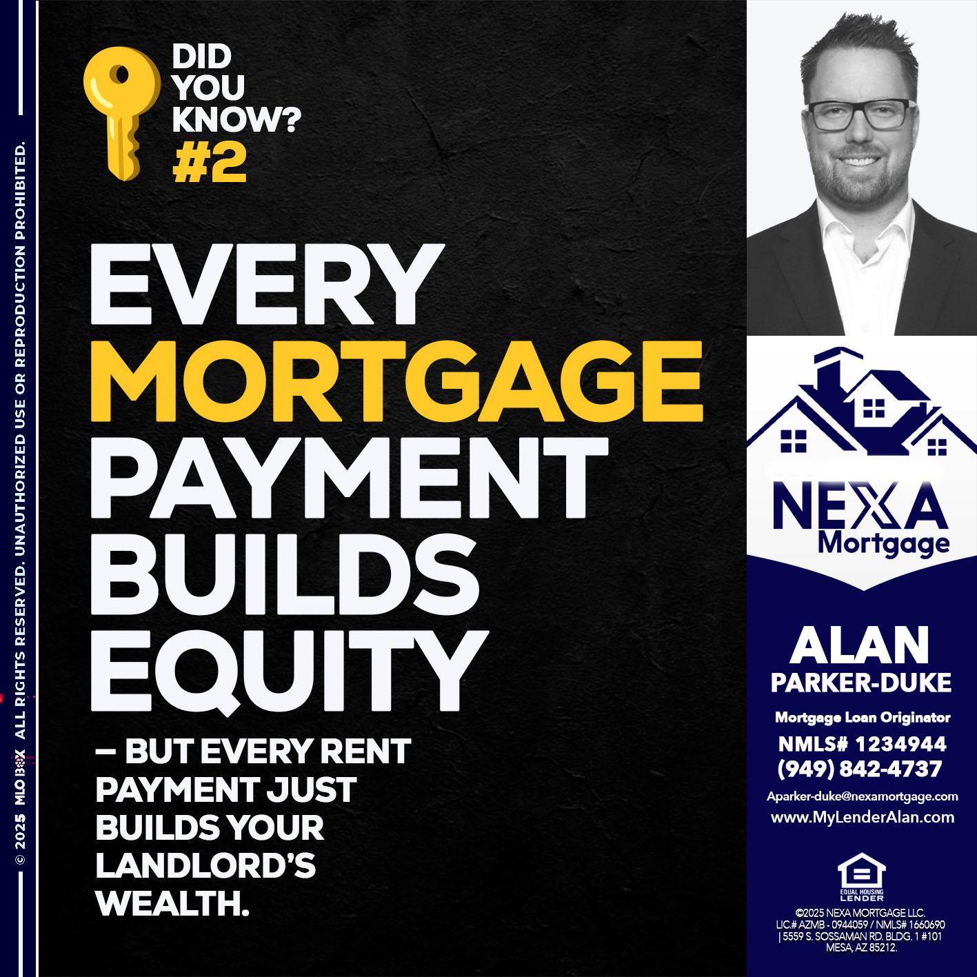 DID YOU KNOW? - Alan Parker-Duke -Mortgage Broker