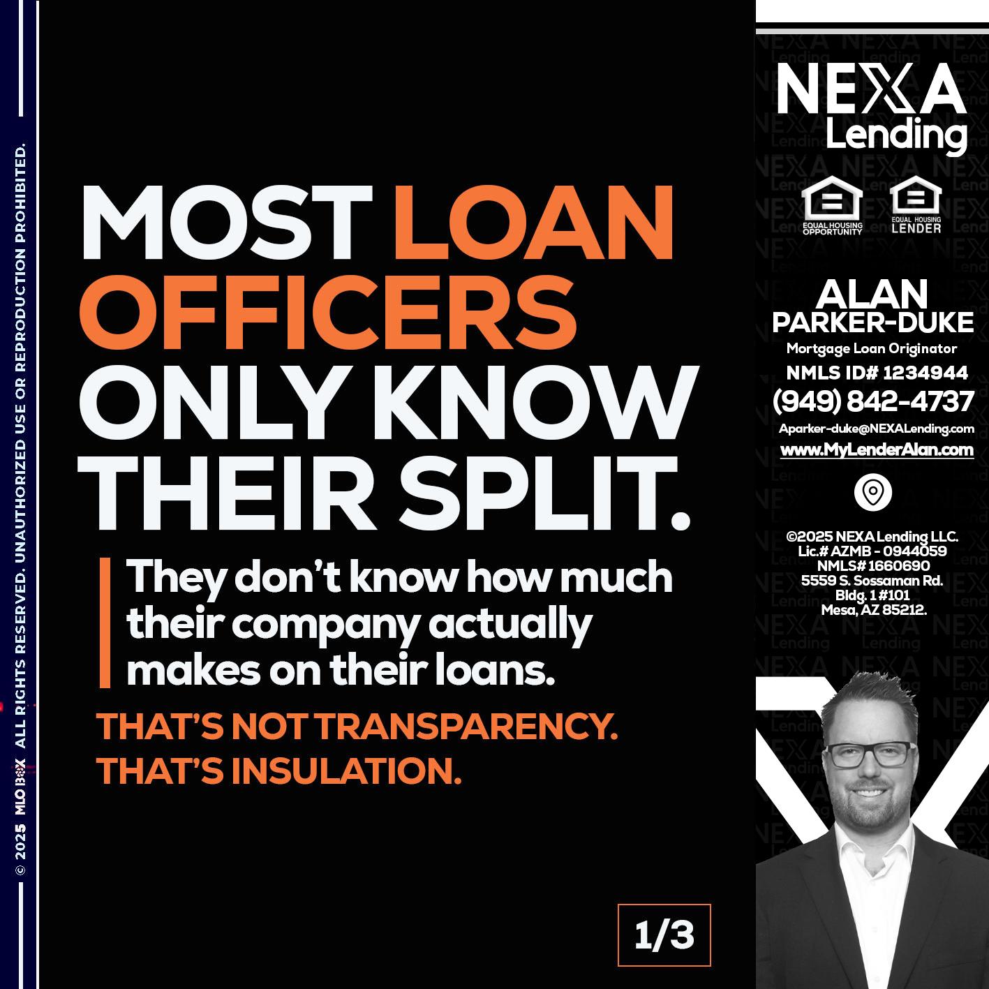 1 OF 3 - Alan Parker-Duke -Mortgage Broker