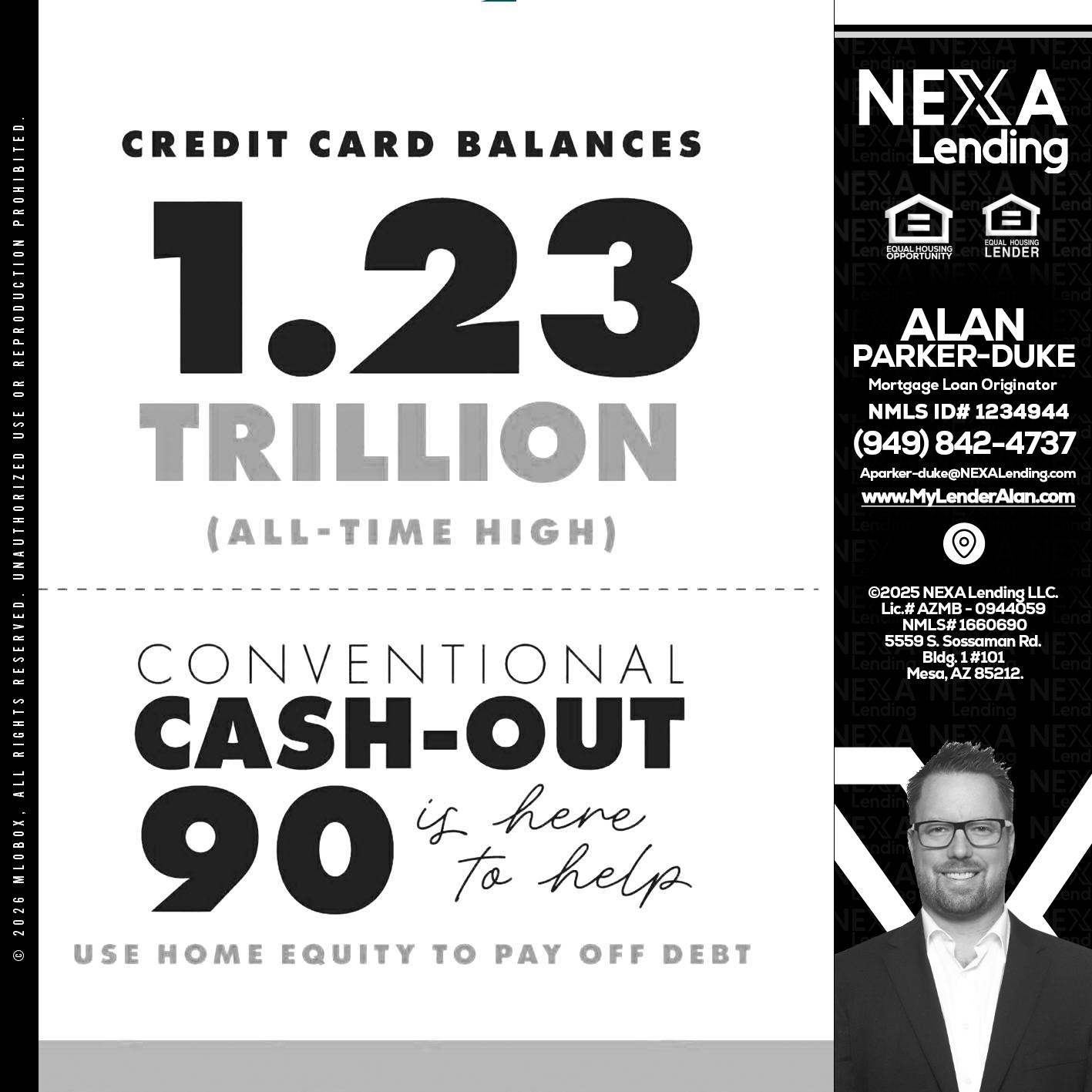 CREDIT CARD BALANCE - Alan Parker-Duke -Mortgage Broker