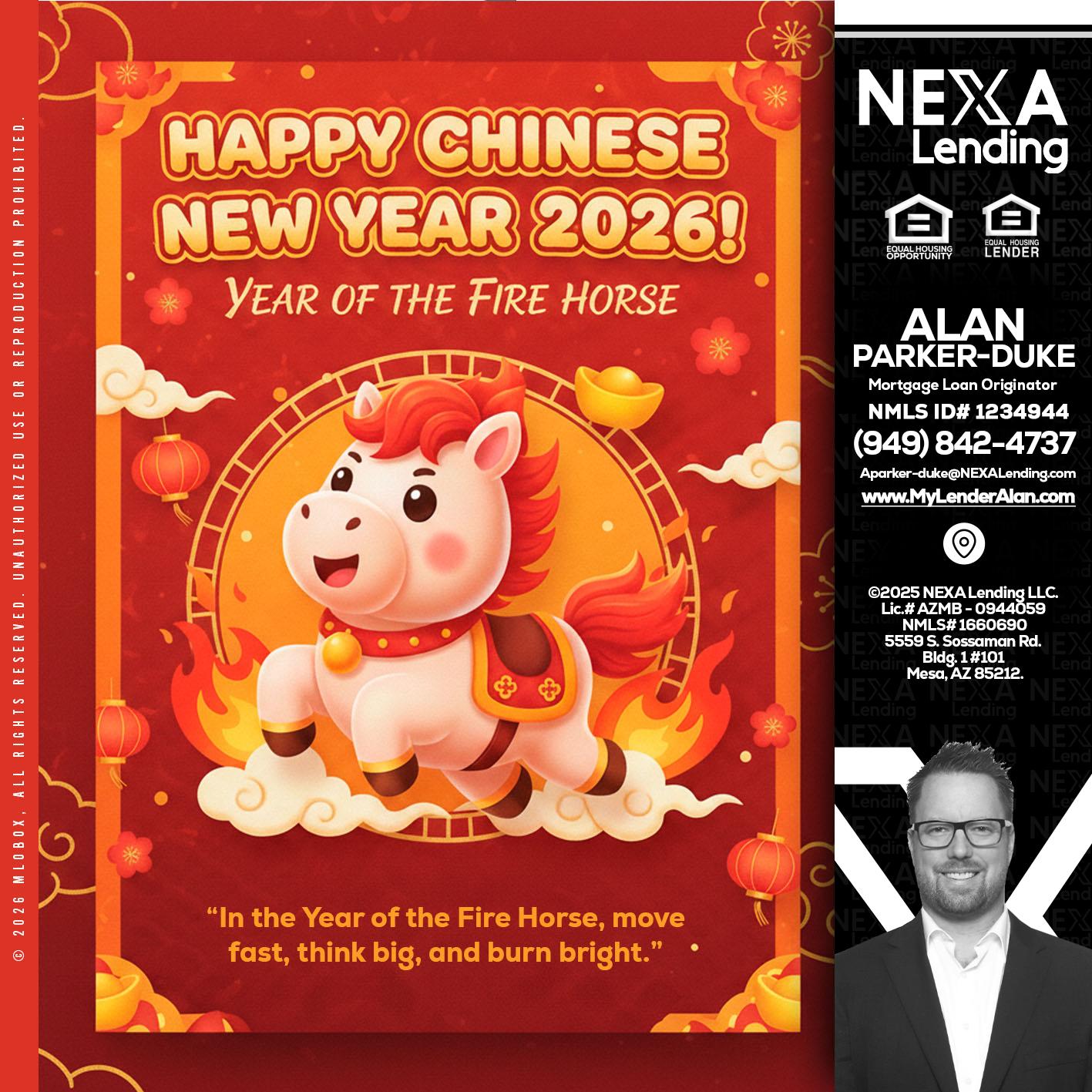 happy Chinese new year - Alan Parker-Duke -Mortgage Broker