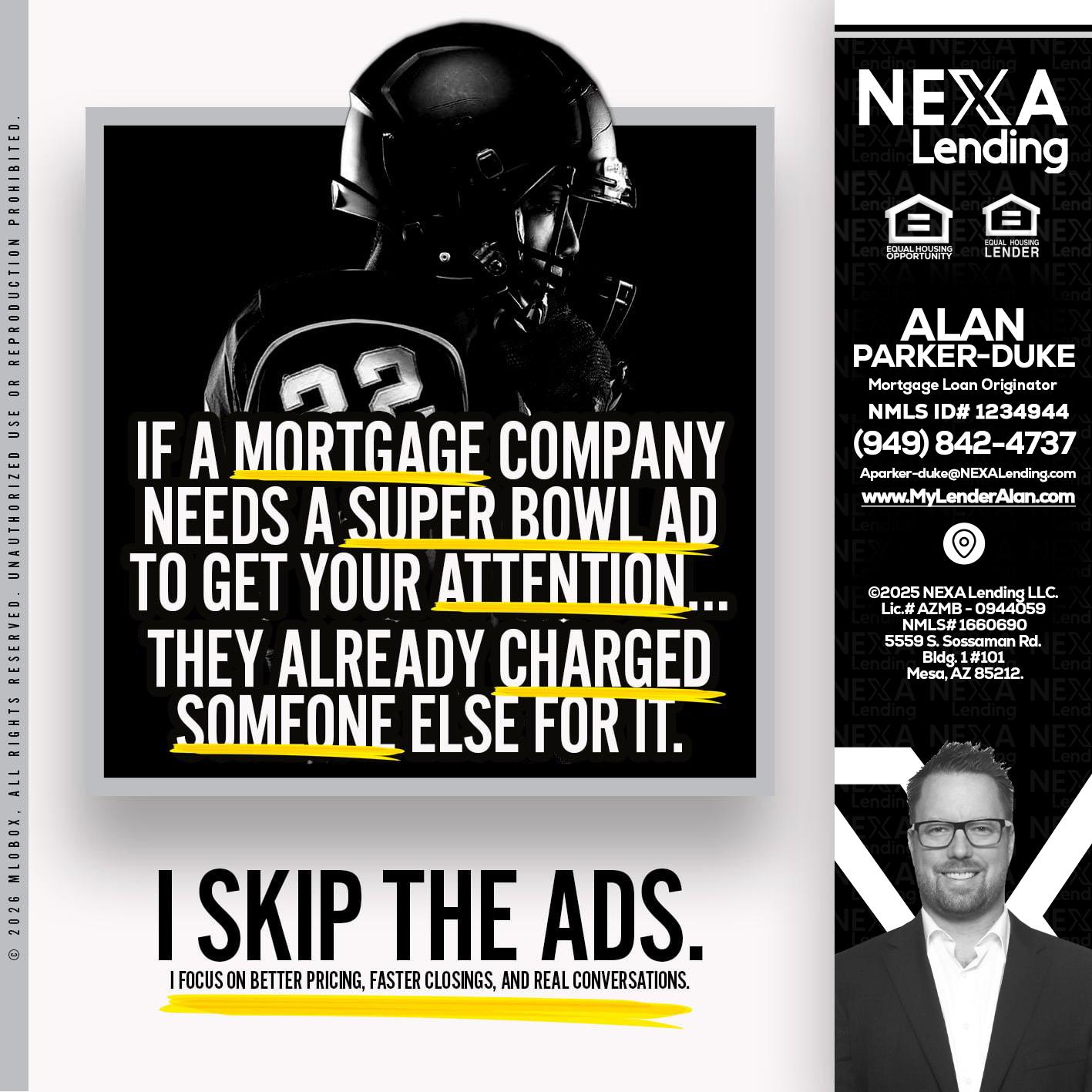 if a mortgage ad - Alan Parker-Duke -Mortgage Broker
