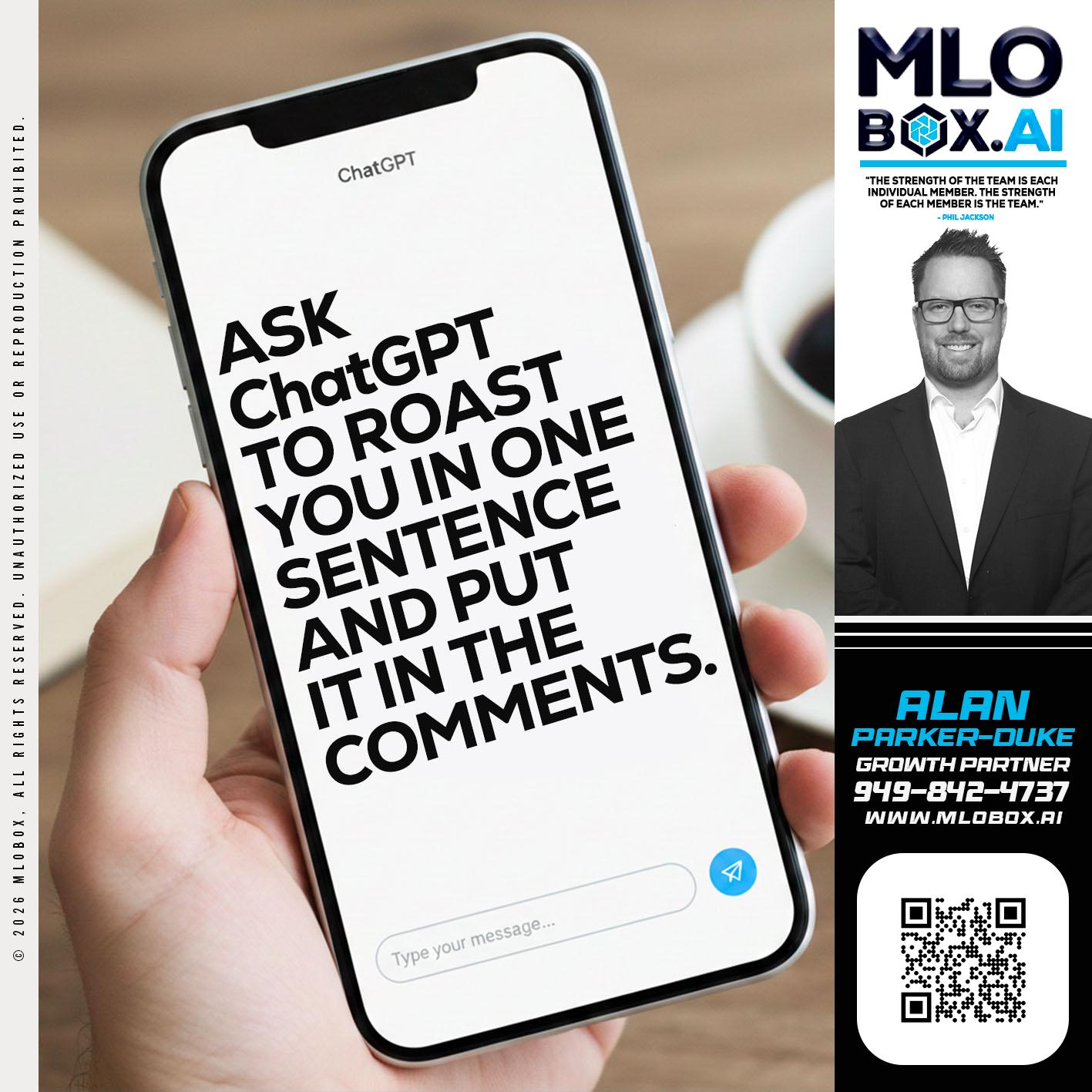ASK CHAT GPT - Alan Parker-Duke -Mortgage Broker