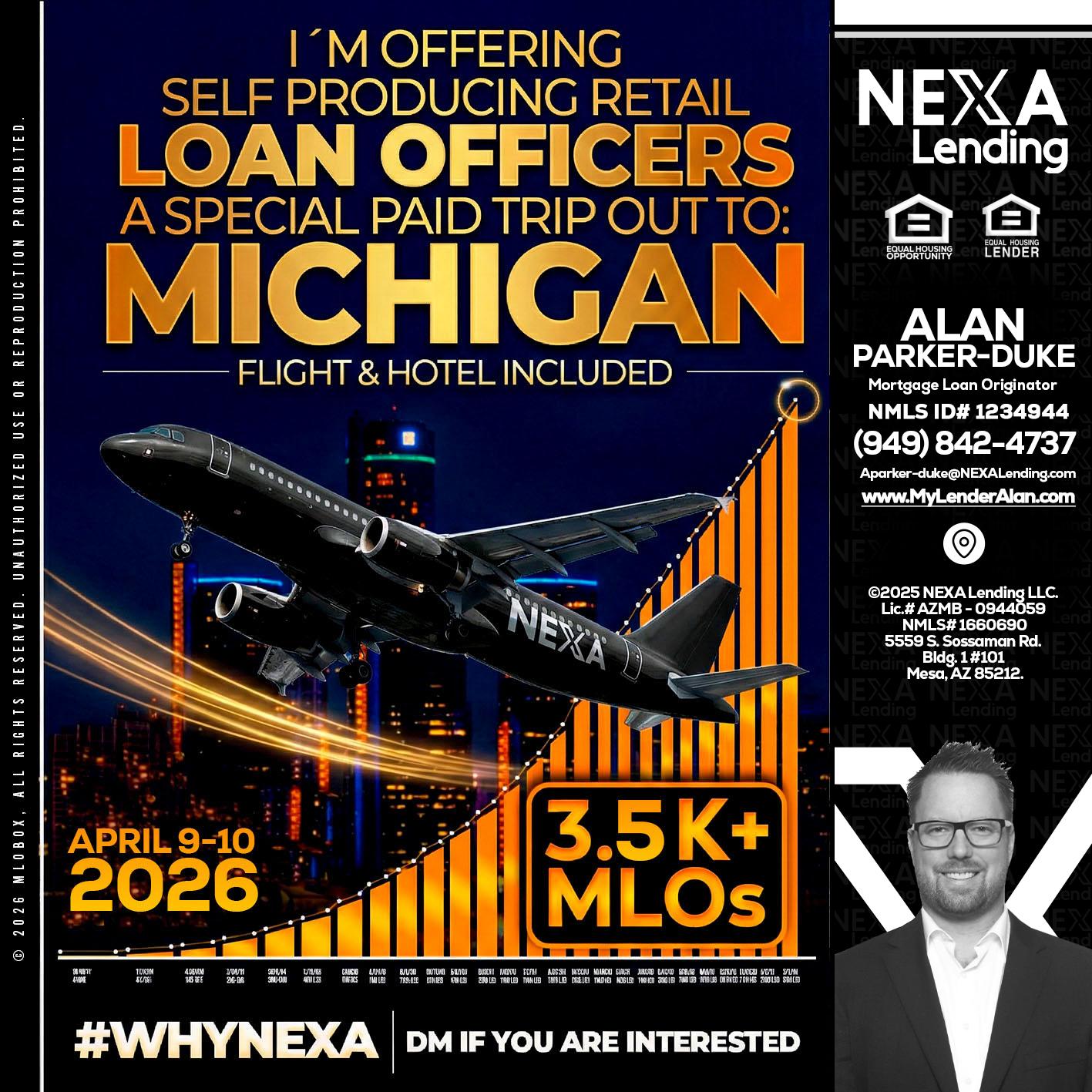 3.5K - Alan Parker-Duke -Mortgage Broker