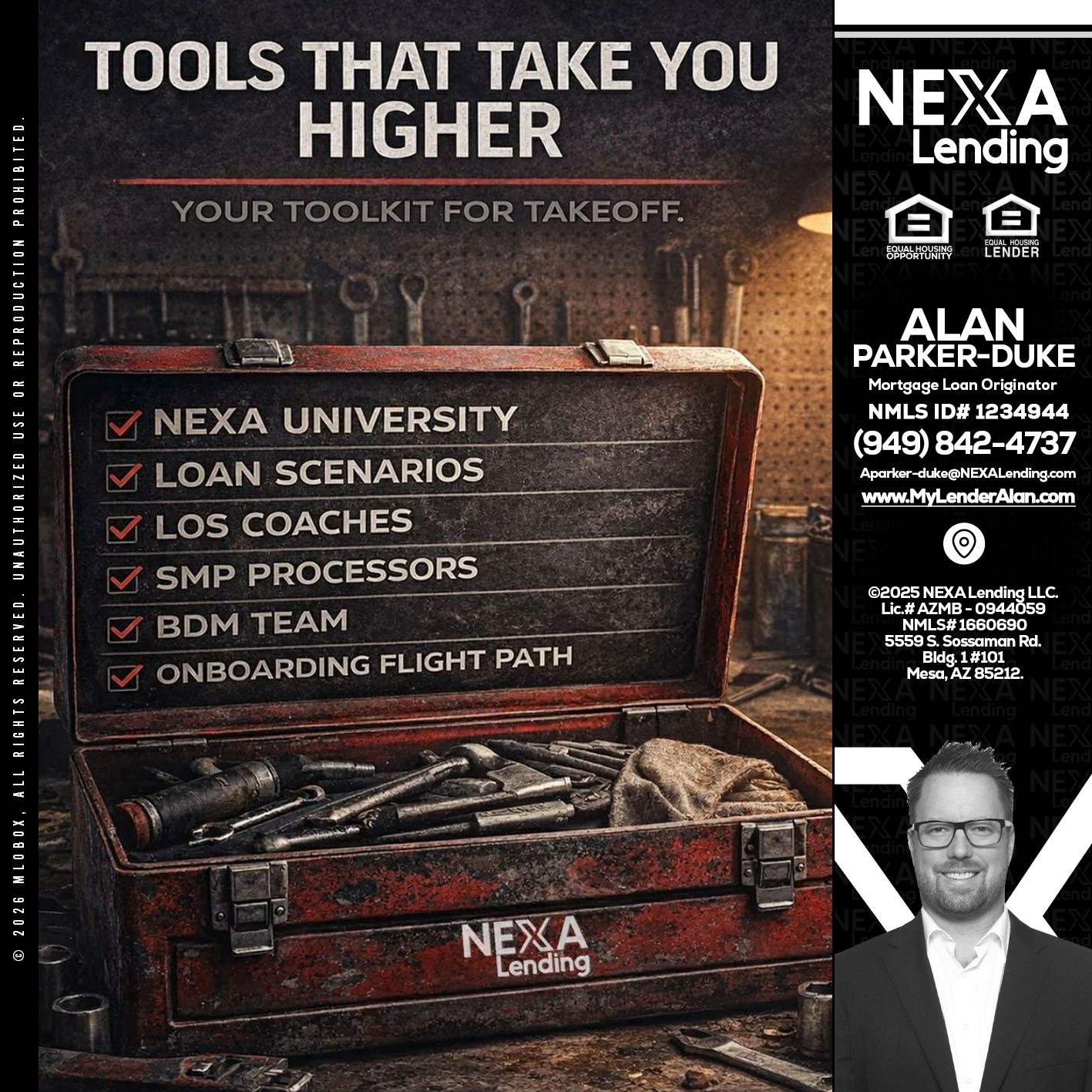 TOOLS THAT - Alan Parker-Duke -Mortgage Broker