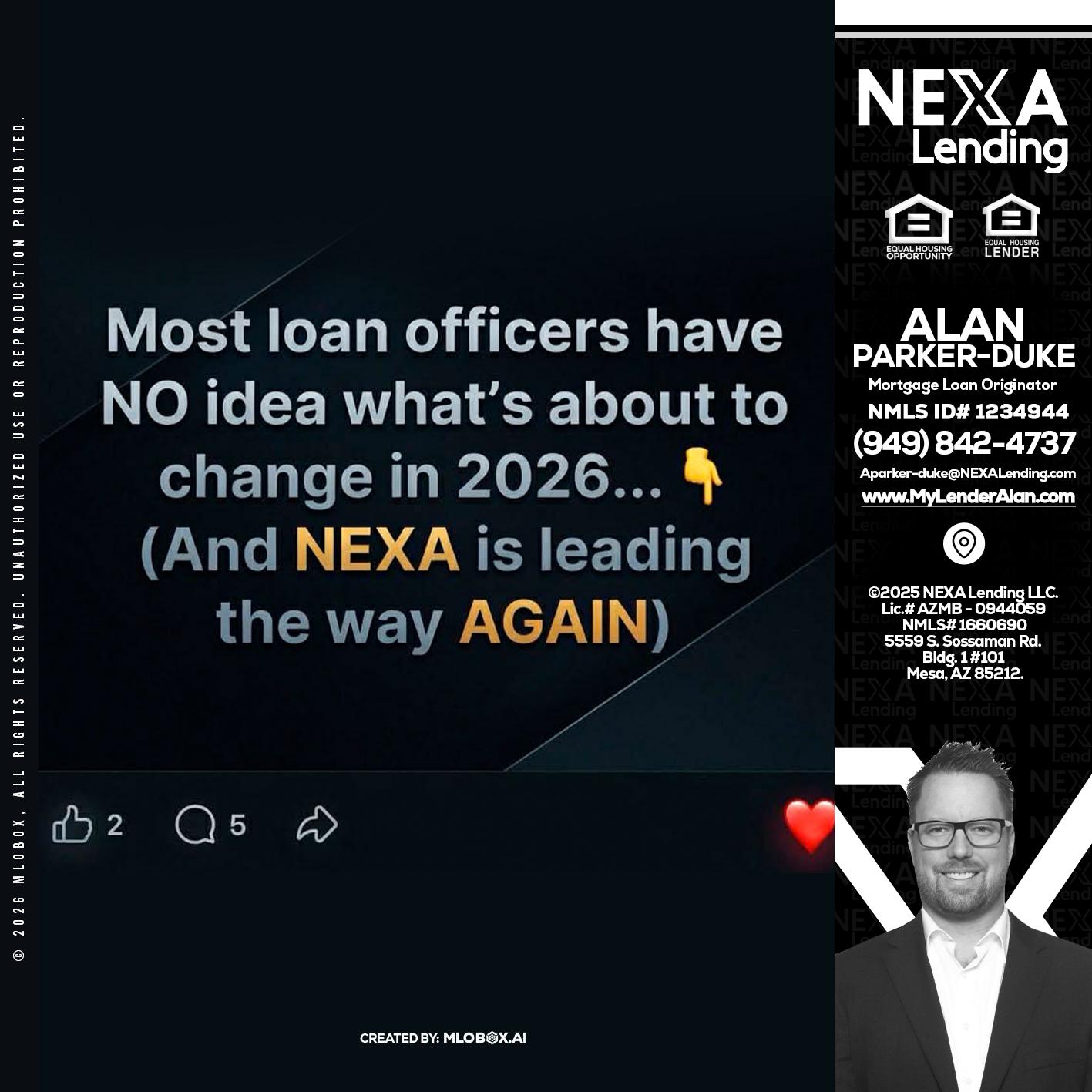 most loan officers - Alan Parker-Duke -Mortgage Broker