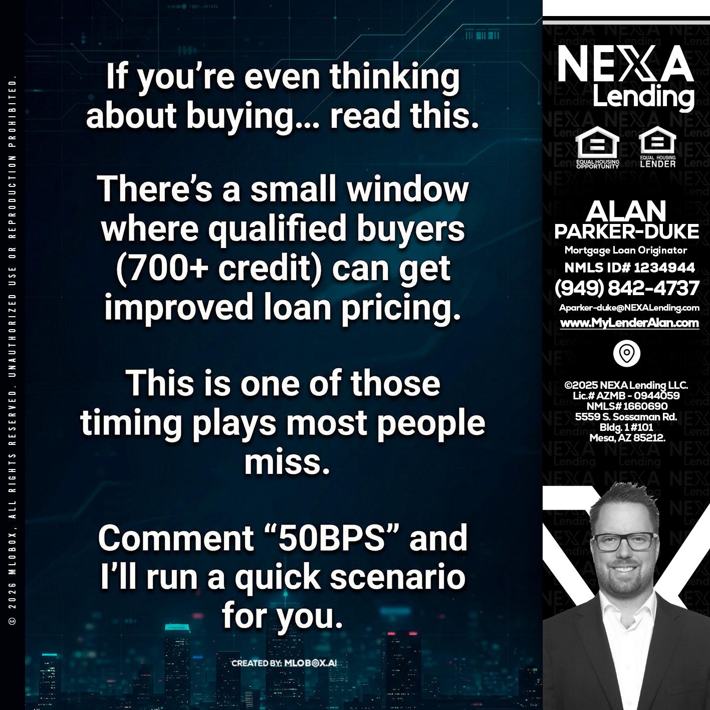 IF YOU EVER - Alan Parker-Duke -Mortgage Broker