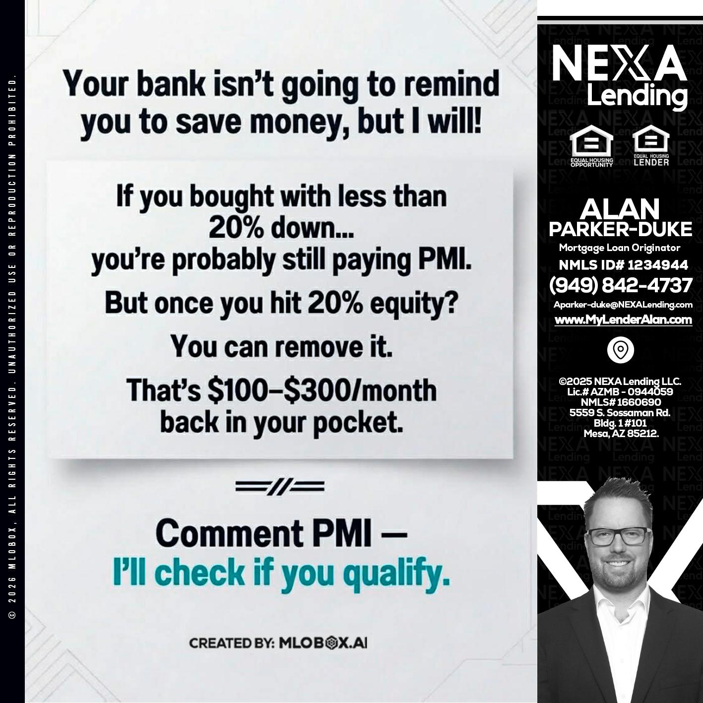 YOUR BANK ISNT - Alan Parker-Duke -Mortgage Broker