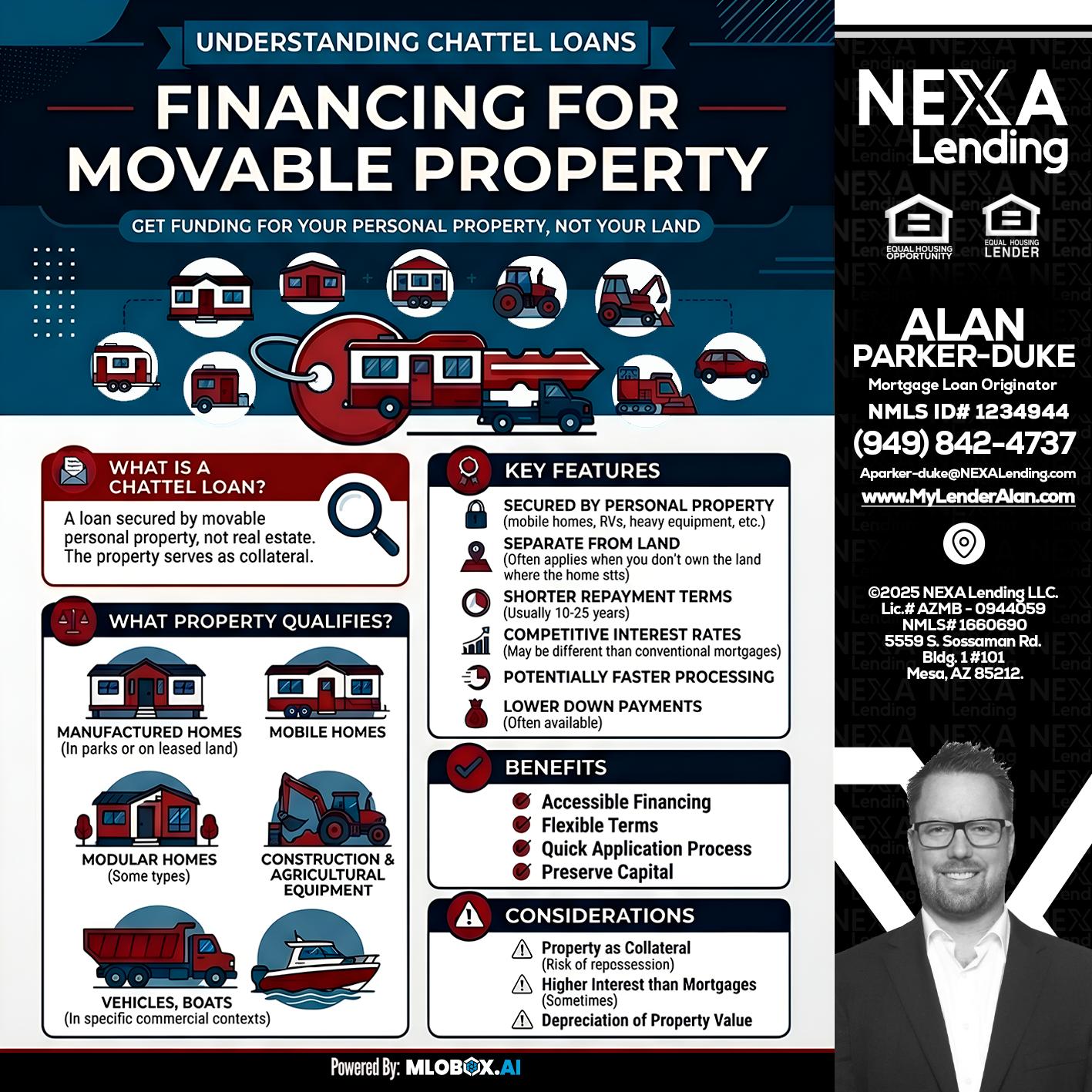 Chattel Loans - Alan Parker-Duke -Mortgage Broker