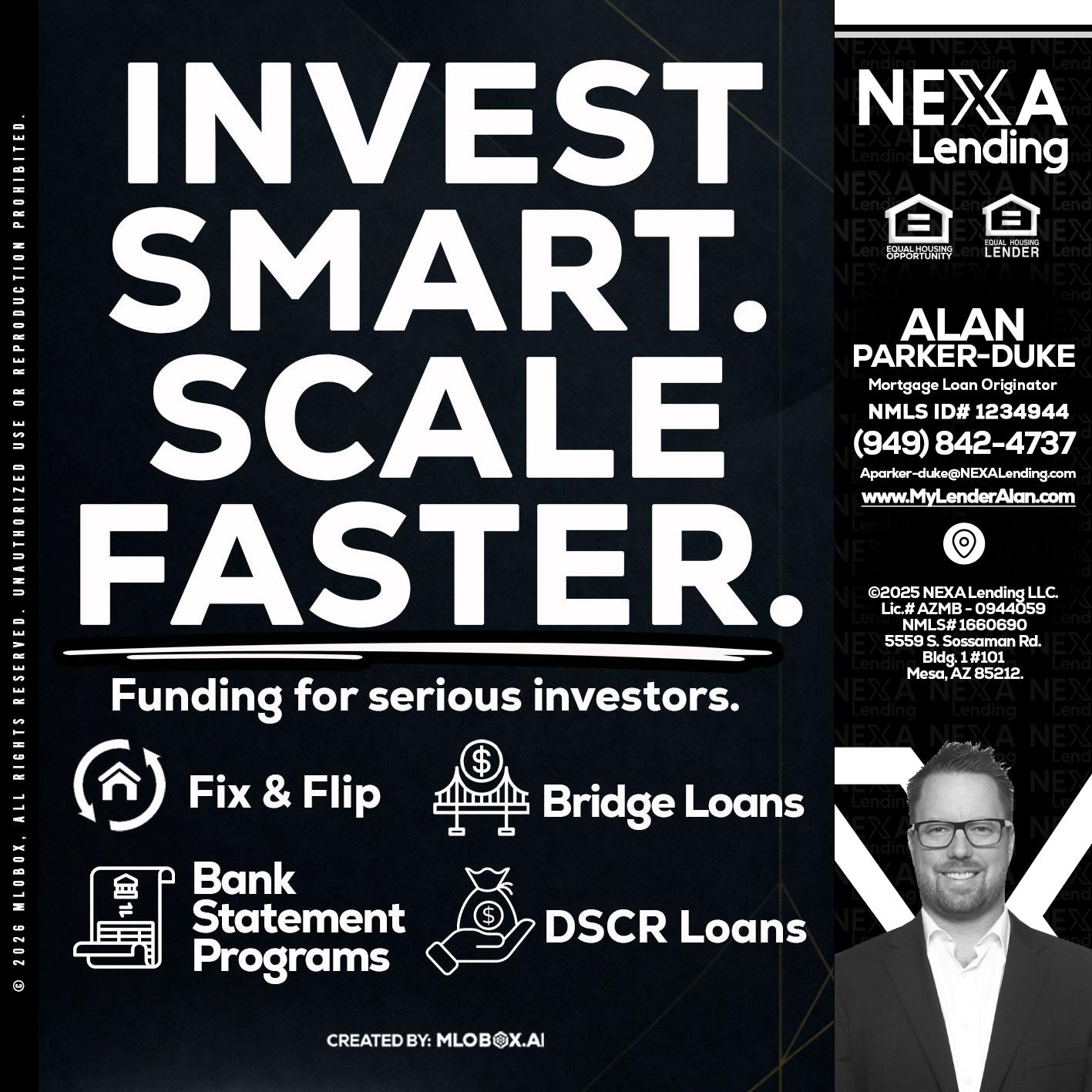 INVEST SMART - Alan Parker-Duke -Mortgage Broker