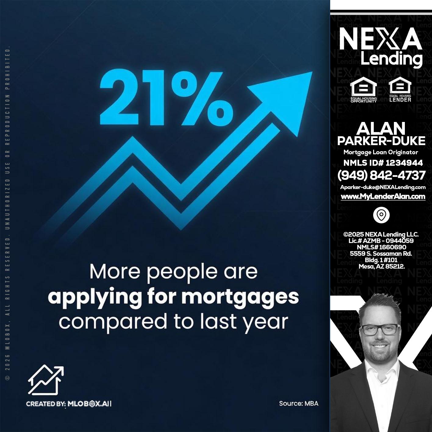 21% - Alan Parker-Duke -Mortgage Broker