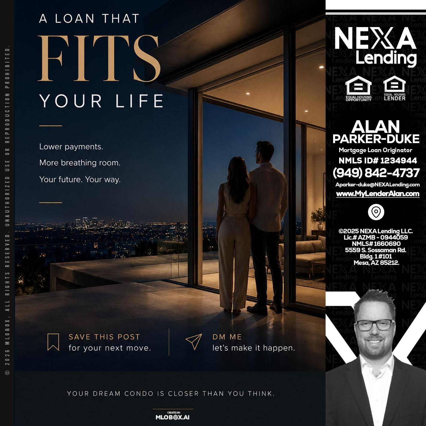 LOANS THAT FIT - Alan Parker-Duke -Mortgage Broker
