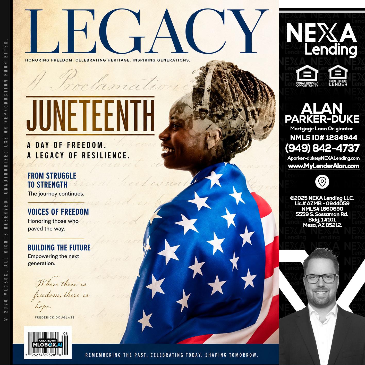 LEGACY - Alan Parker-Duke -Mortgage Broker