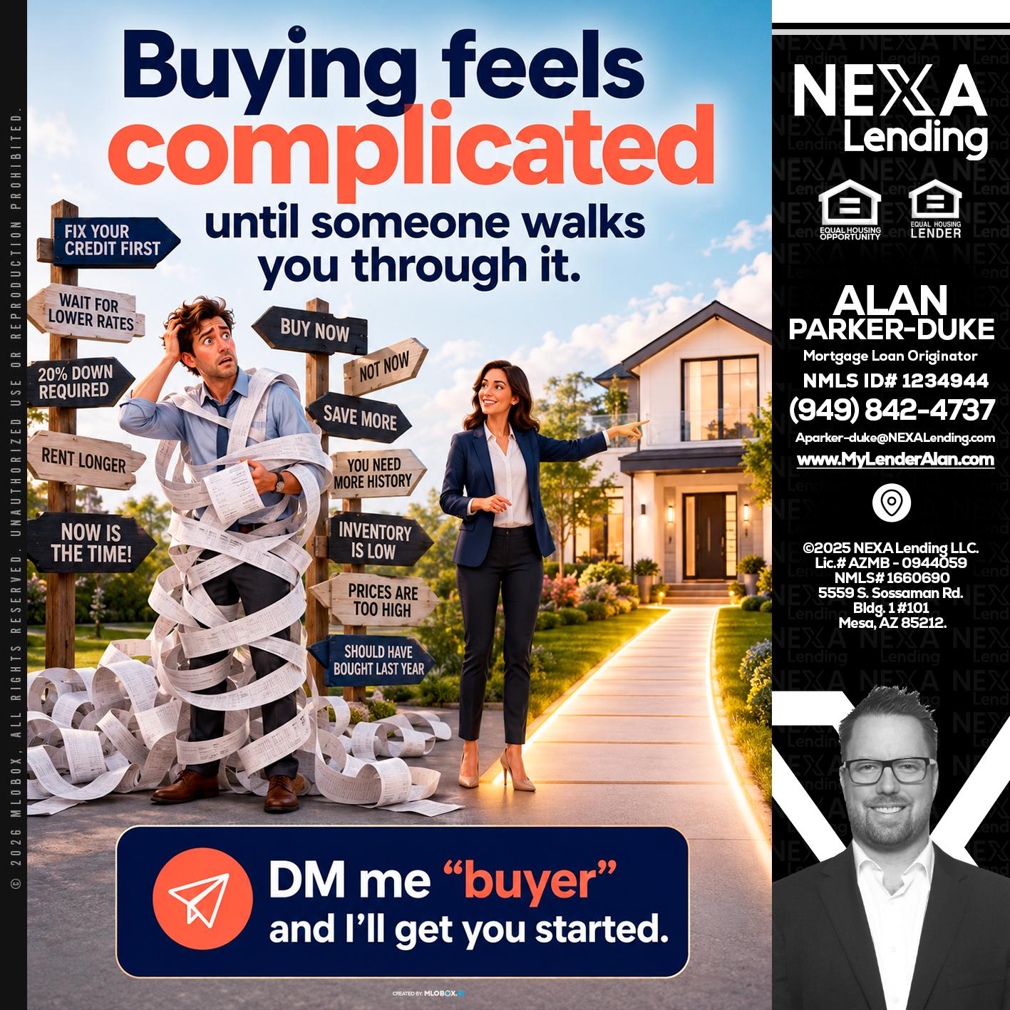 buying feels - Alan Parker-Duke -Mortgage Broker
