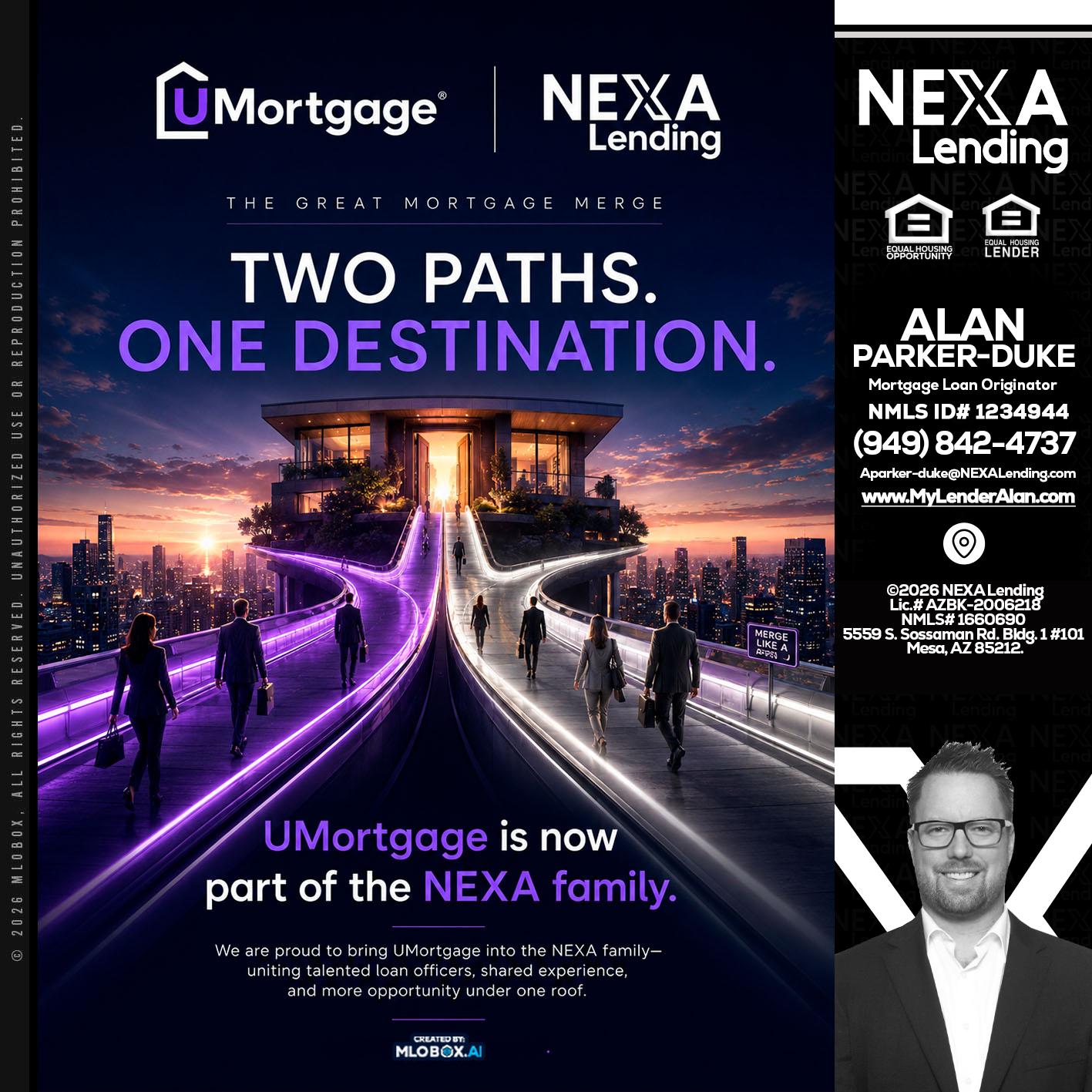 two path - Alan Parker-Duke -Mortgage Broker