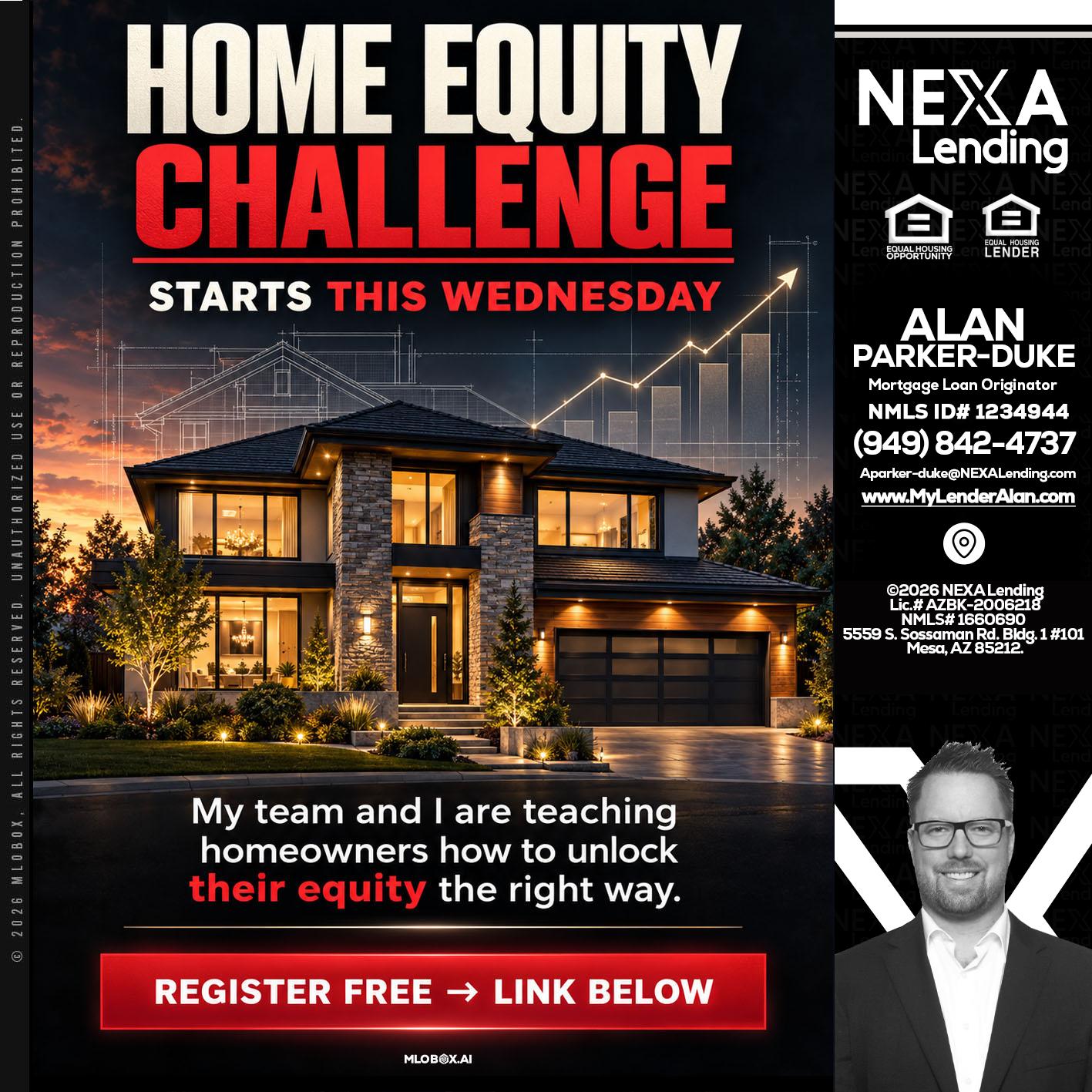 HOME EQUITY - Alan Parker-Duke -Mortgage Broker