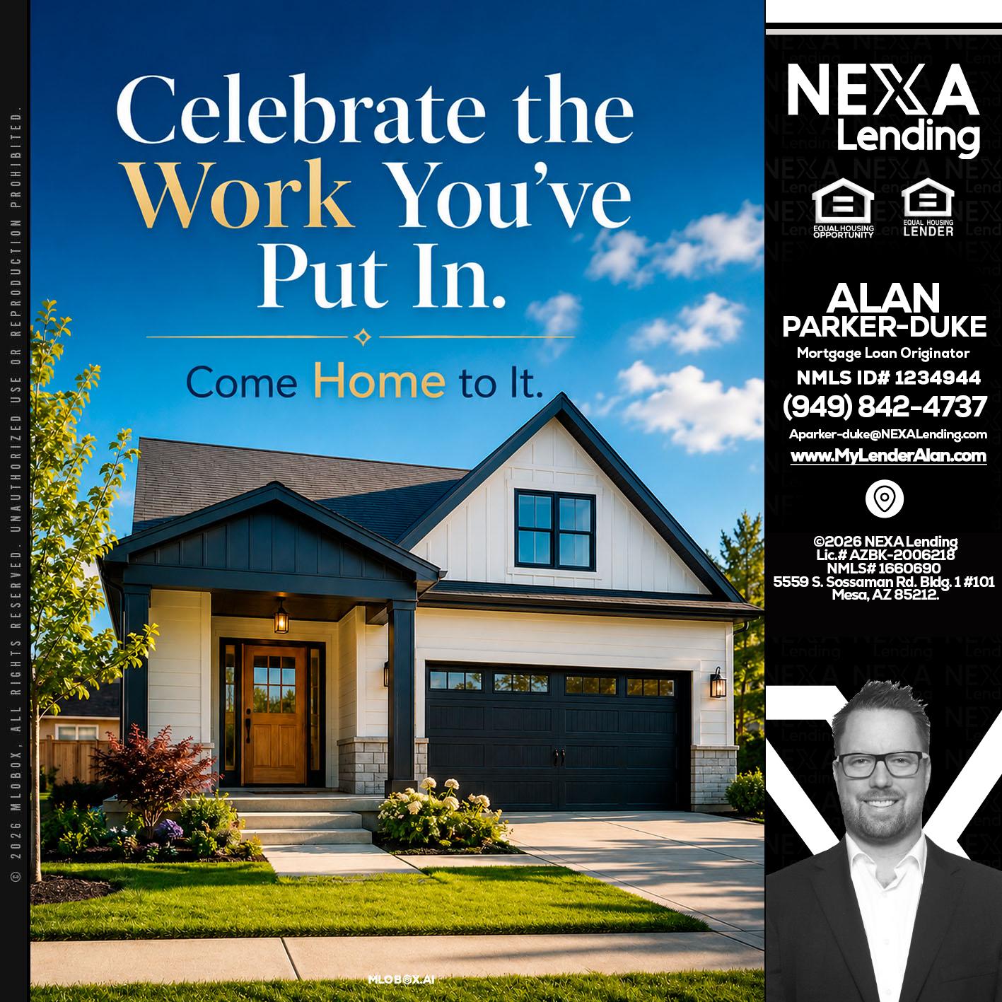 celebrate Labor Day - Alan Parker-Duke -Mortgage Broker